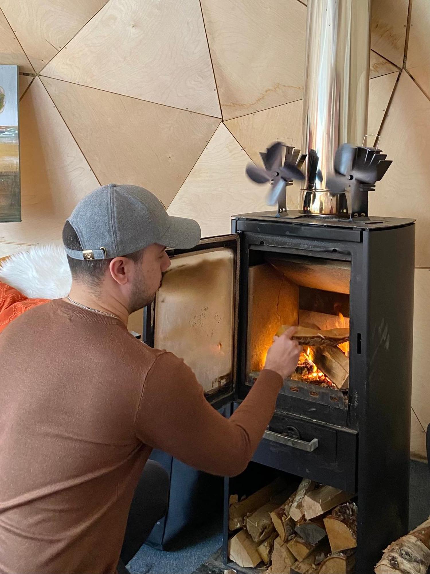 Aurora Igloo Fireplace-Heated Tents In A Secret Forest With Private Jacuzzi And Shared Sauna Bathroom And Dog Friendly Rovaniemi Eksteriør billede